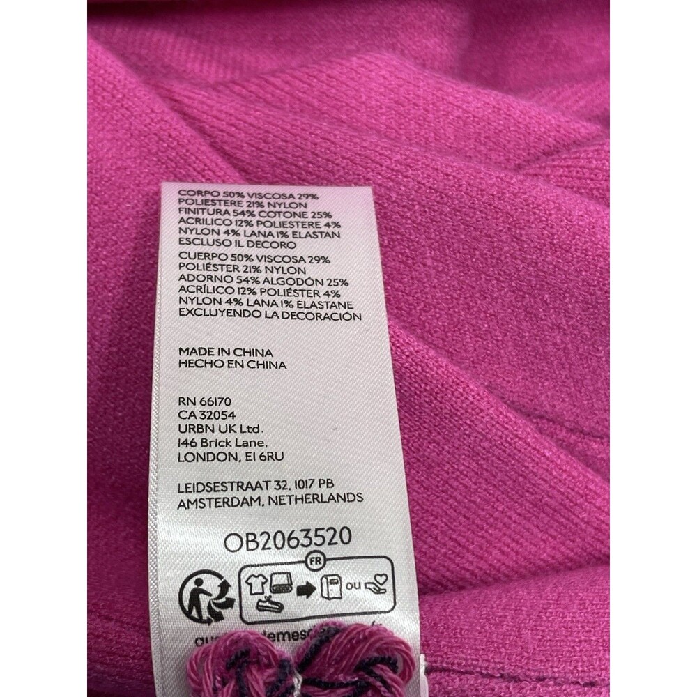 Anthropologie Maeve Turtleneck Sweater Women Pink The Logan Comfy Size XS NWT - Picture 8 of 8